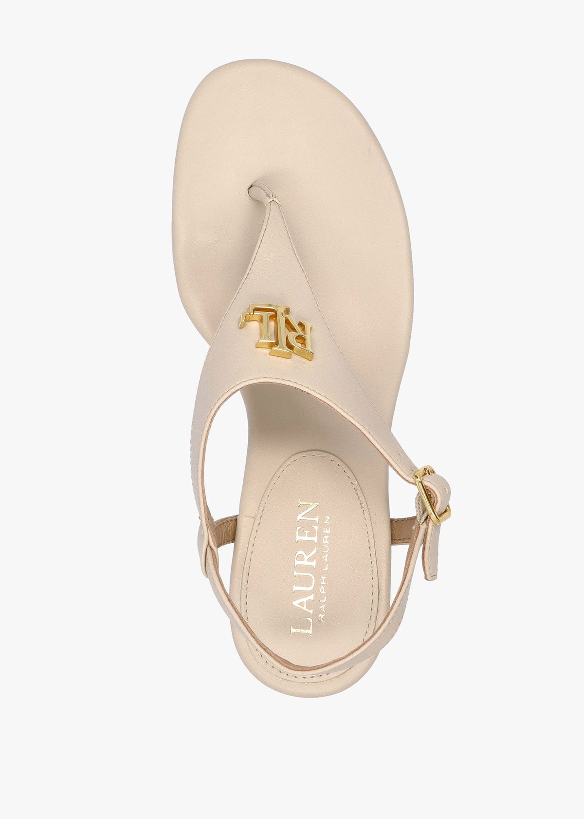 Westcott Sand Leather Toe Post Heeled Sandals