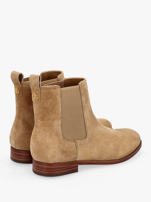 Brylee Camel Suede Chelsea Boots