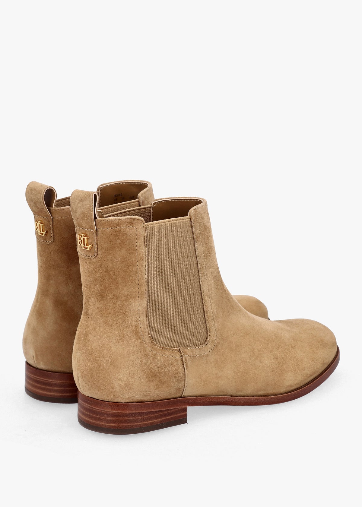 Brylee Camel Suede Chelsea Boots
