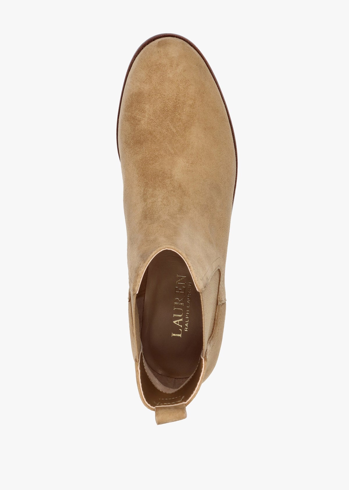 Brylee Camel Suede Chelsea Boots