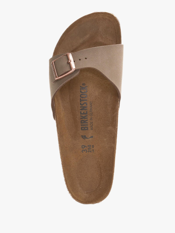 Madrid Birko-Flor Nubuck Mocca Mules