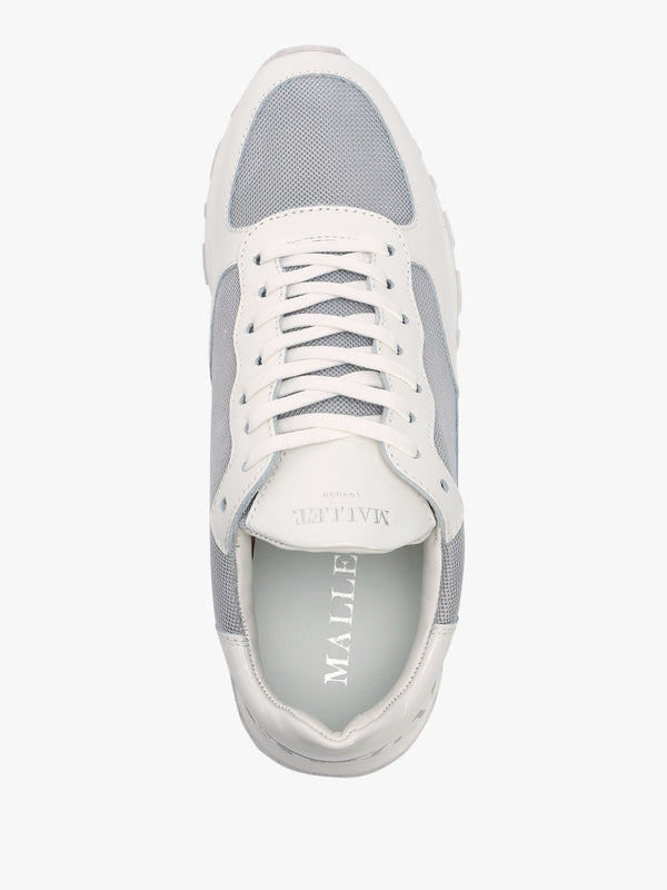 Popham White Chrome Trainers