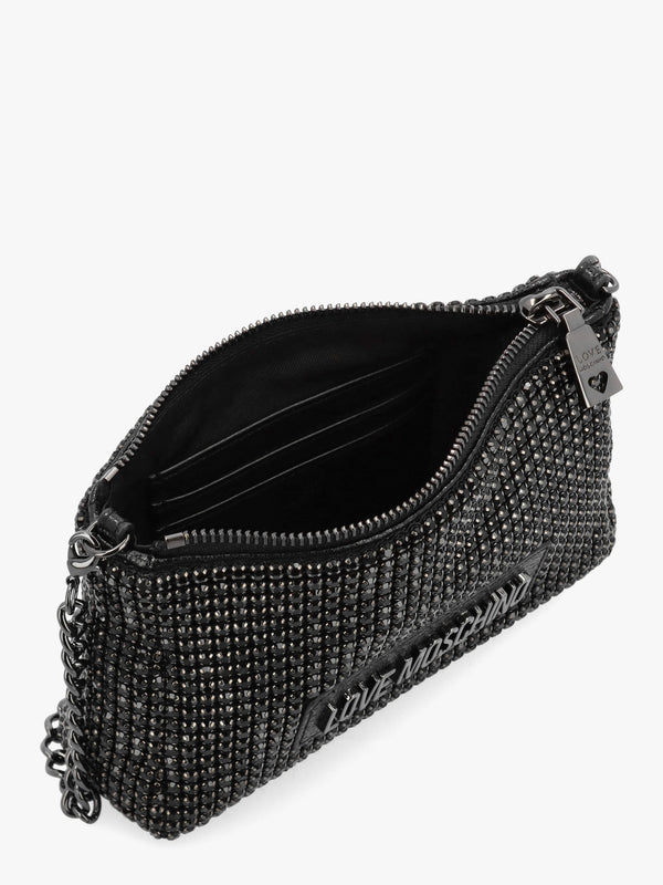 Bling Bling Nero Chain Handle Shoulder Bag