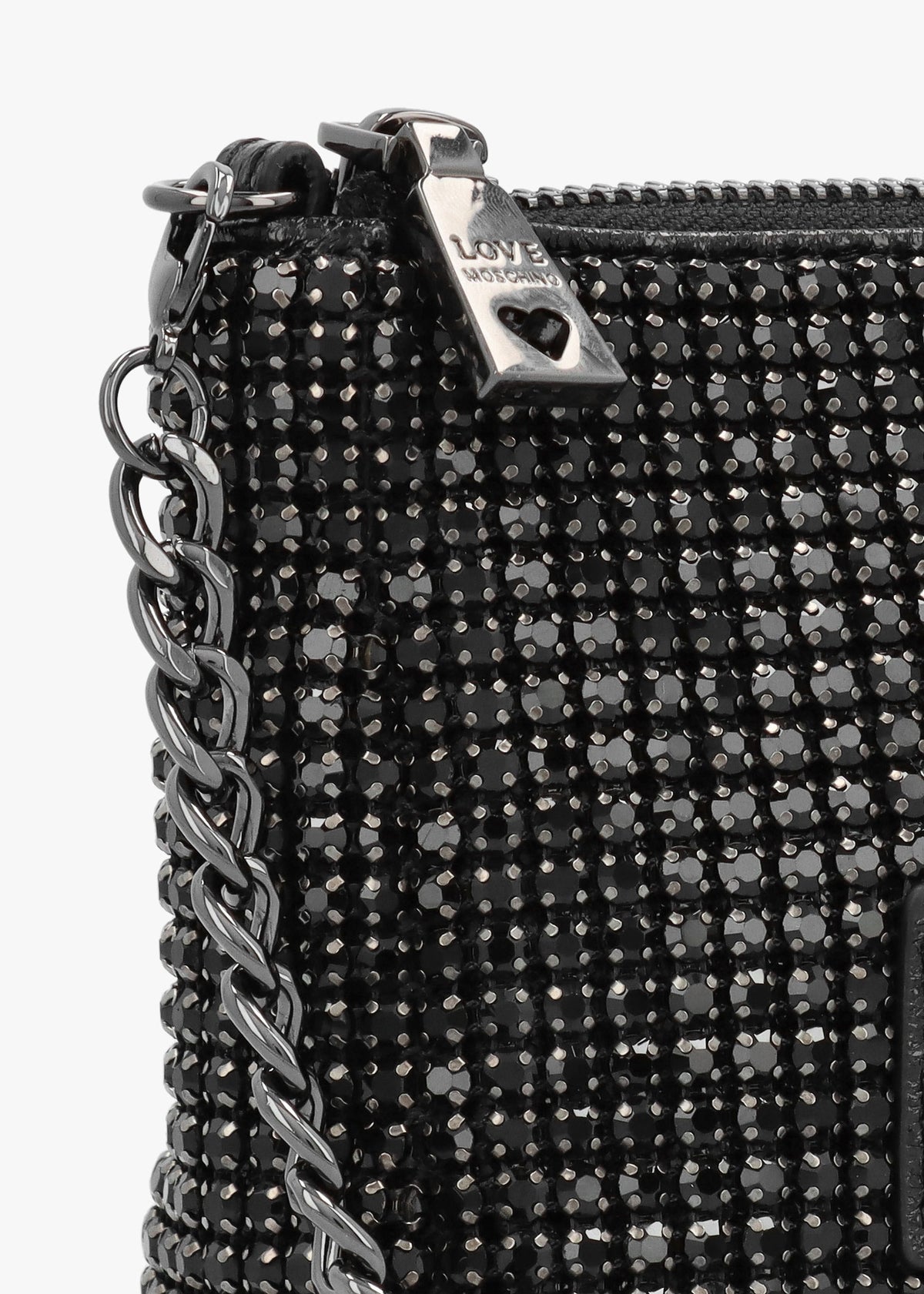 Bling Bling Nero Chain Handle Shoulder Bag