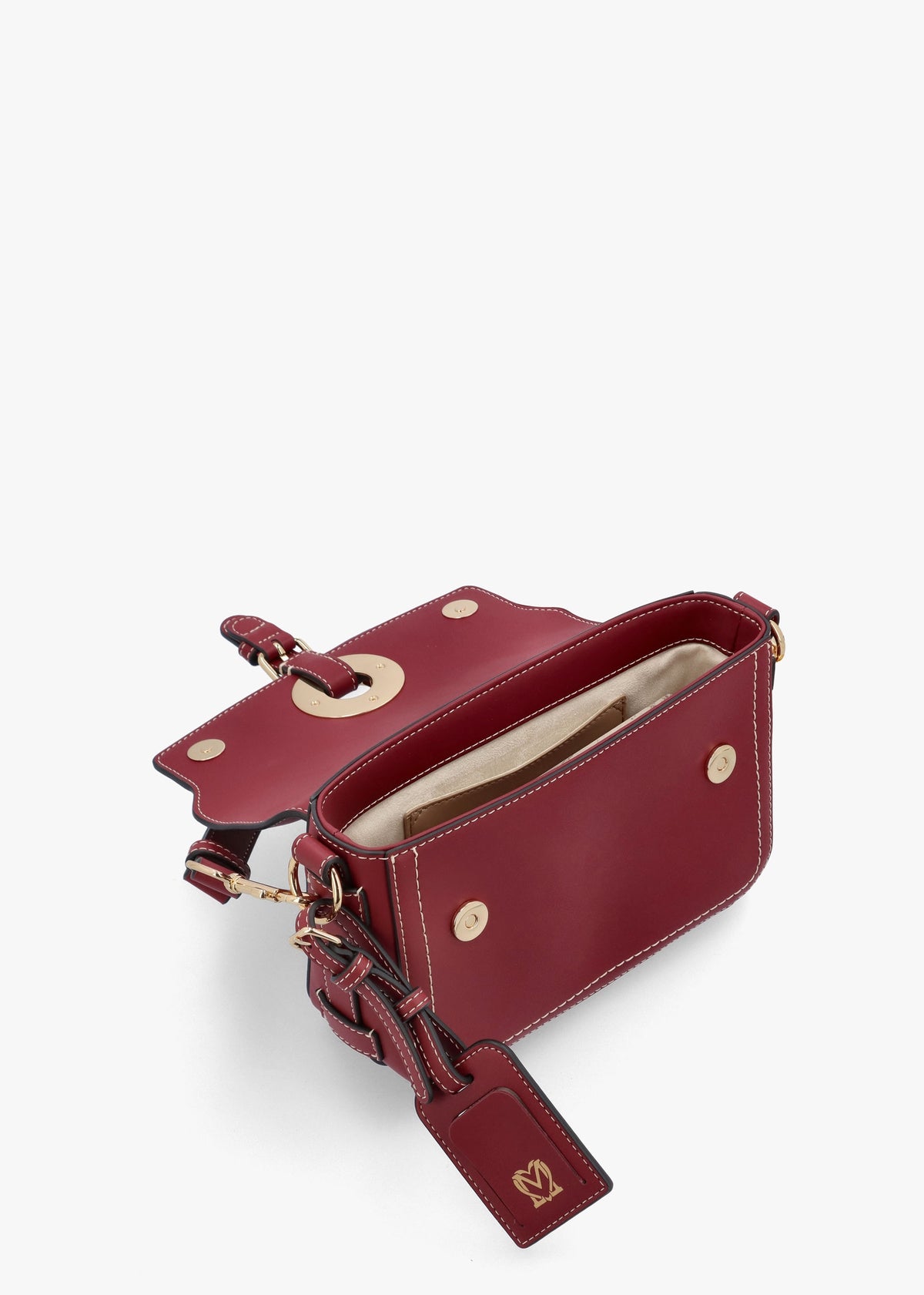 Logo Eyelet Vino Shoulder Bag
