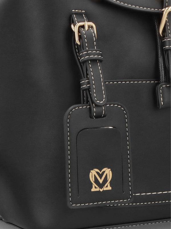 Logo Eyelet Nero Backpack