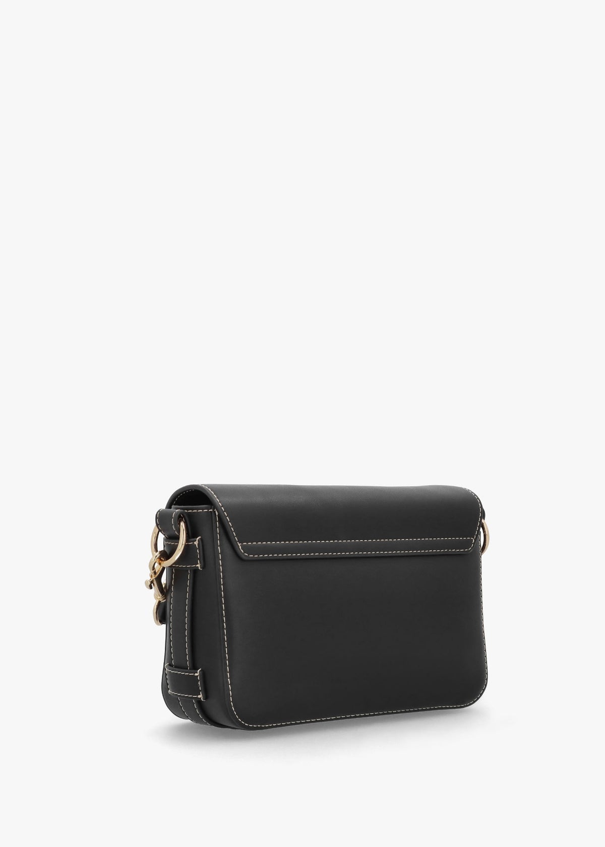 Logo Eyelet Nero Shoulder Bag