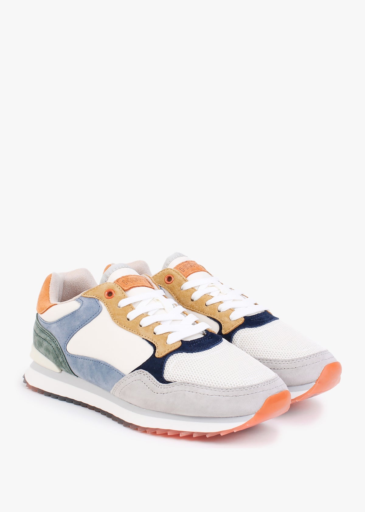 Bangkok Multicoloured Suede Trainers