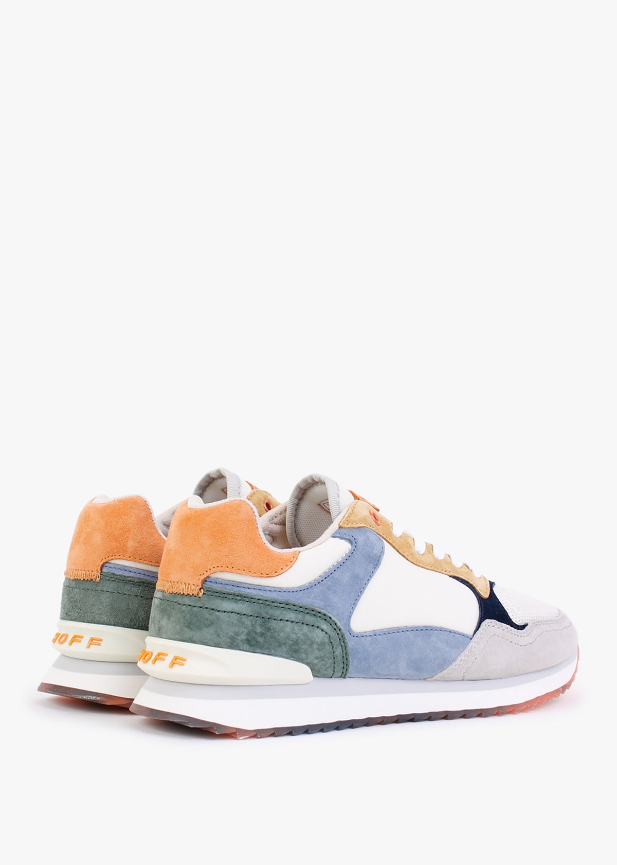 Bangkok Multicoloured Suede Trainers