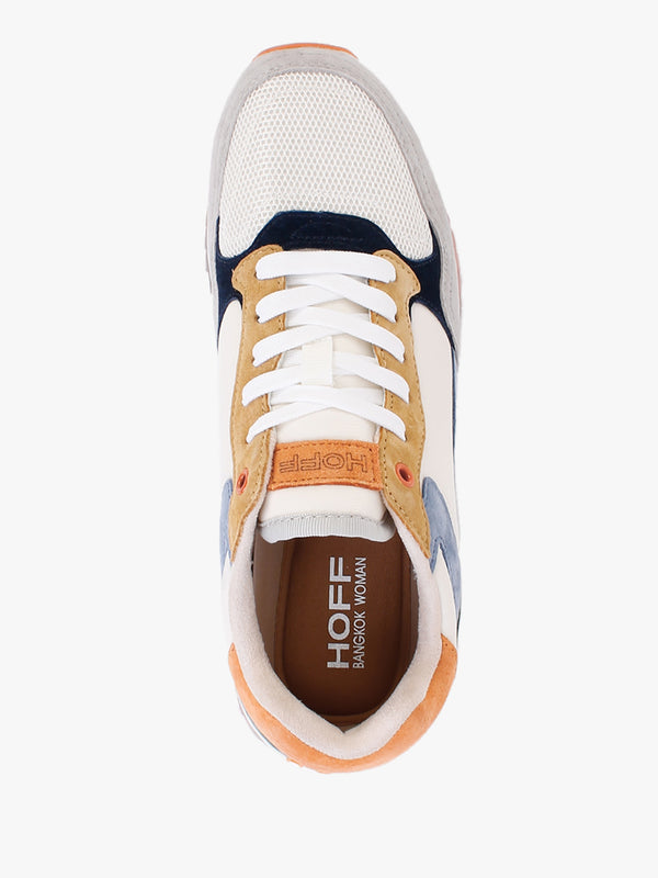 Bangkok Multicoloured Suede Trainers