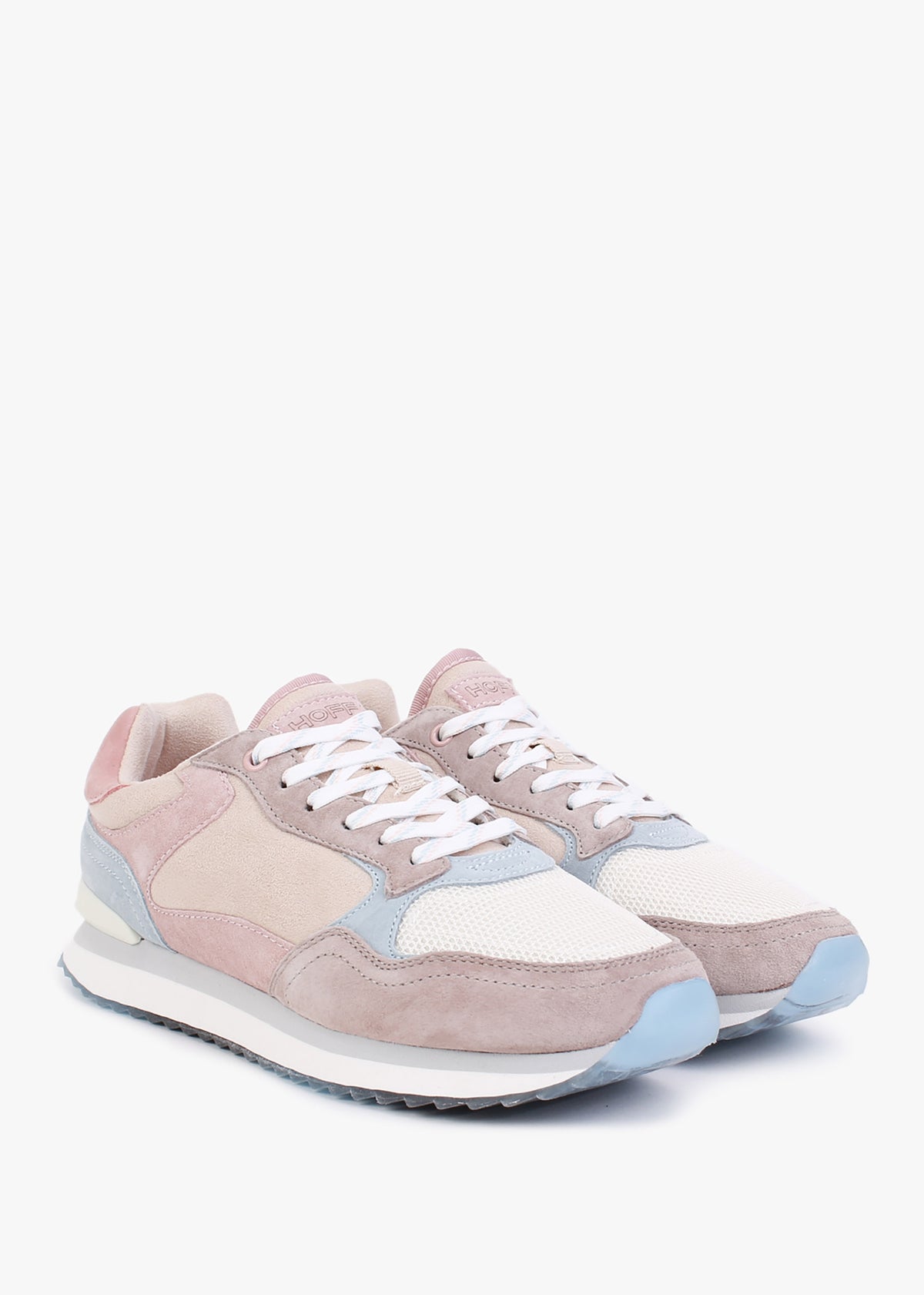 Barcelona Multicoloured Suede Trainers