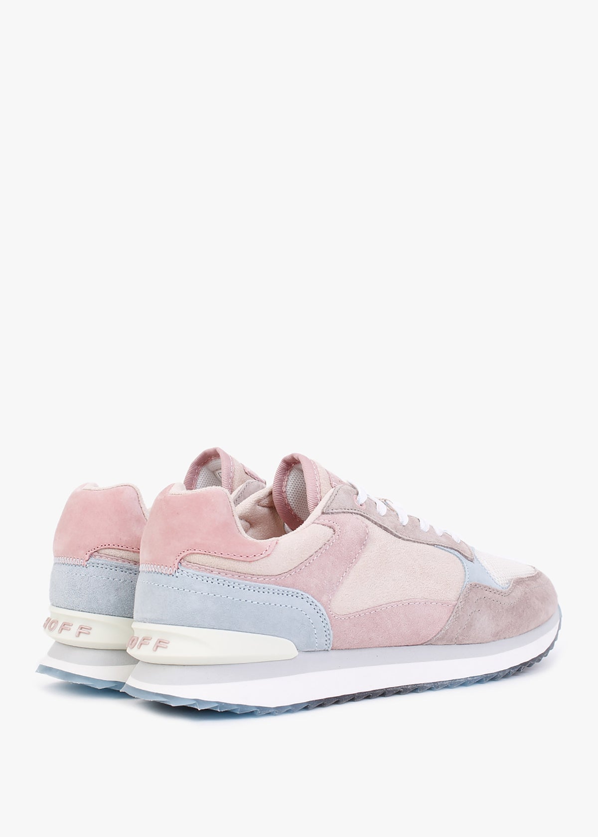 Barcelona Multicoloured Suede Trainers