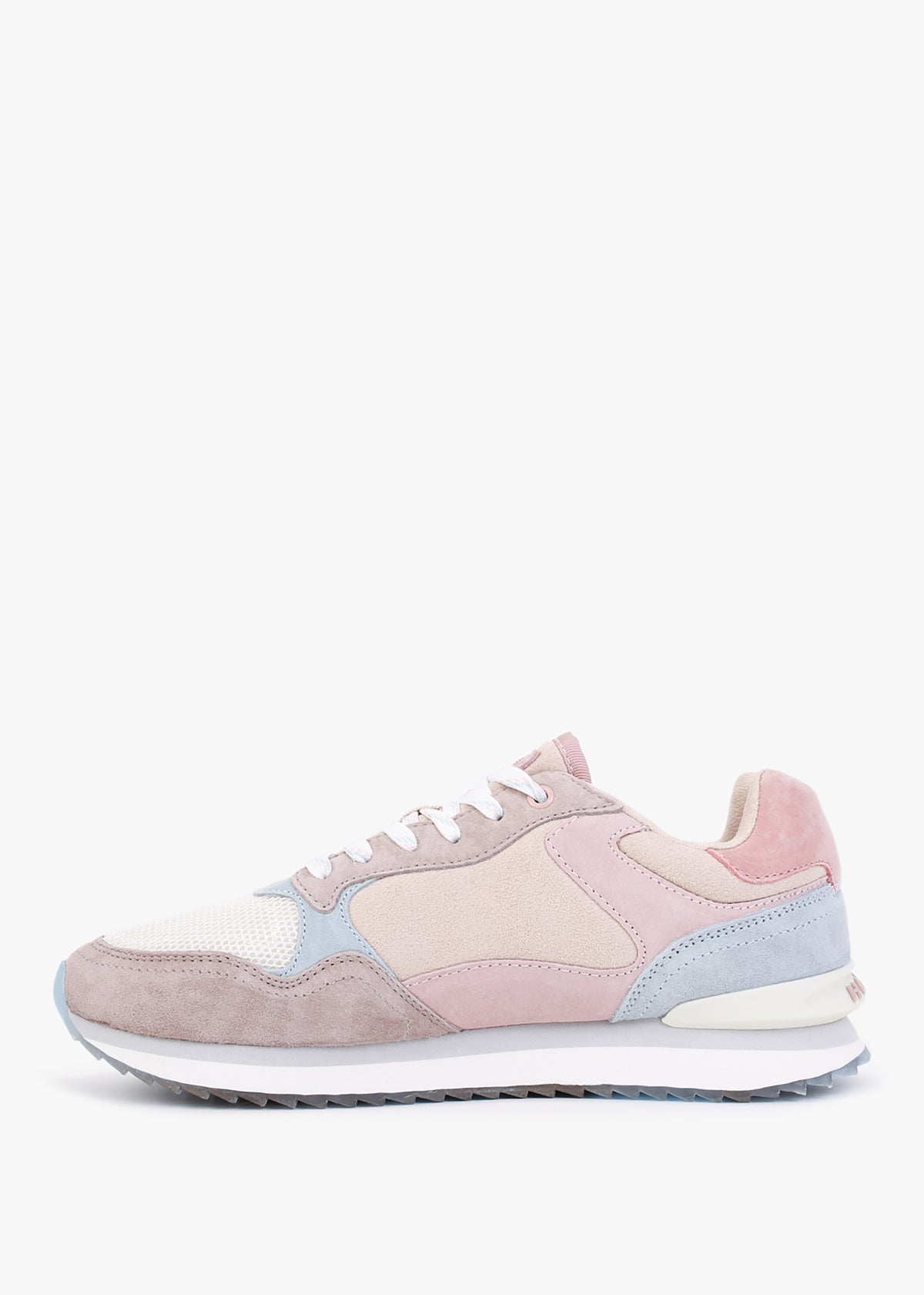 Barcelona Multicoloured Suede Trainers