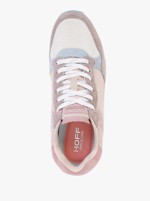 Barcelona Multicoloured Suede Trainers