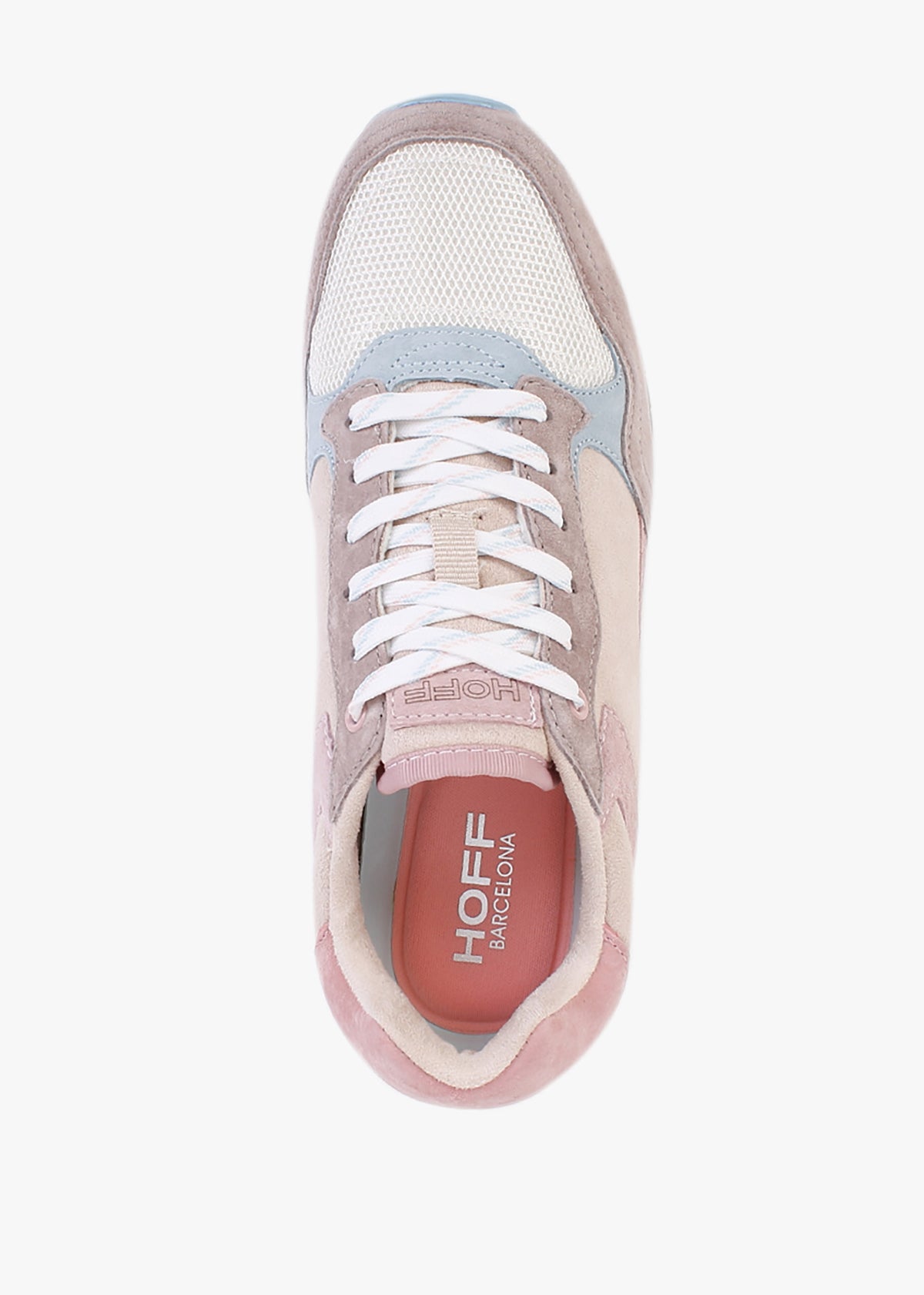 Barcelona Multicoloured Suede Trainers