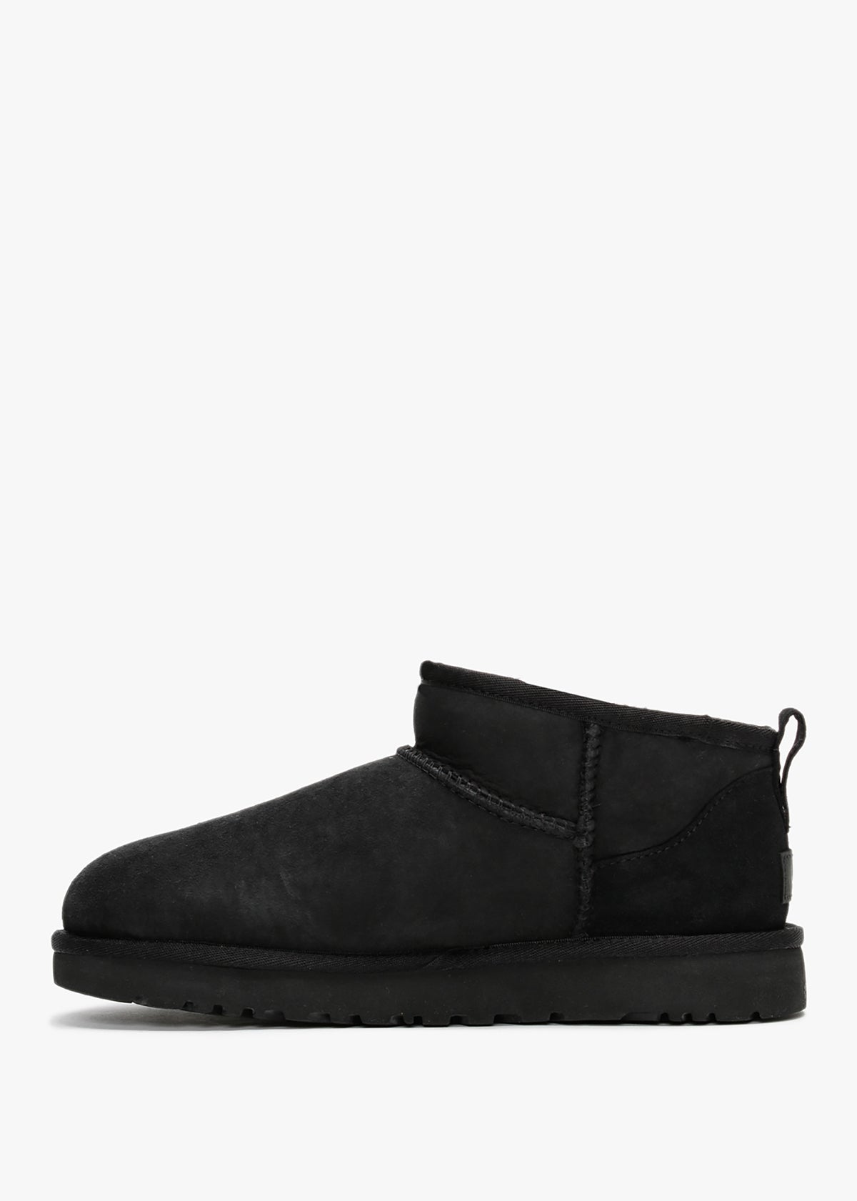 Classic Ultra Mini Black Twinface Boots