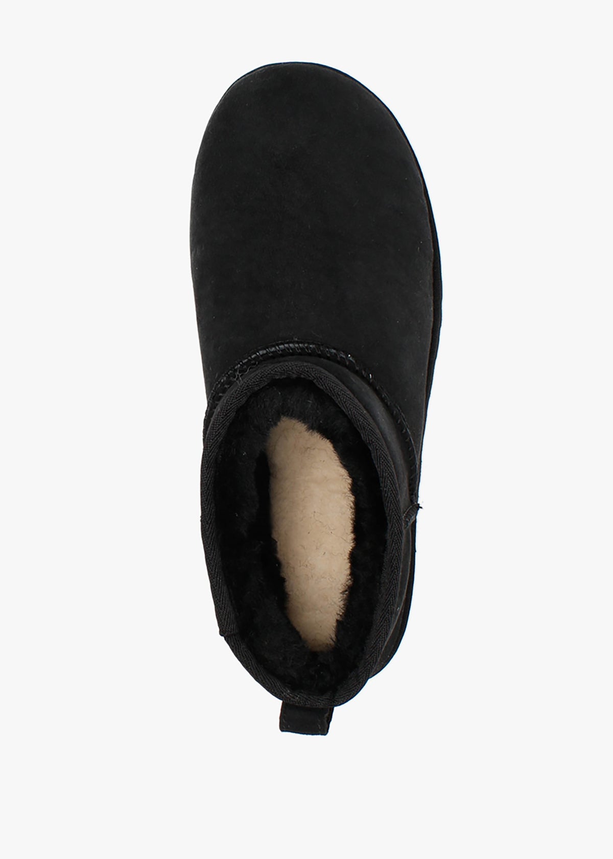 Classic Ultra Mini Black Twinface Boots