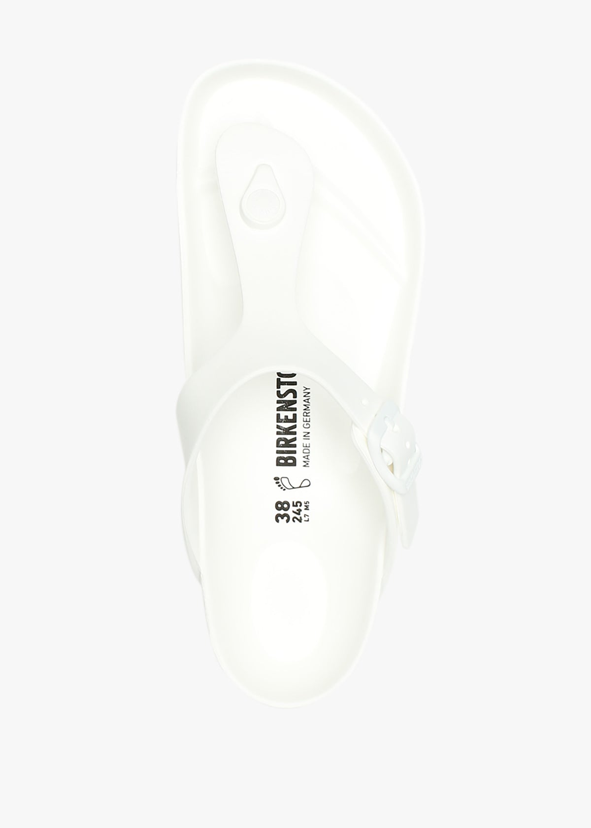 Gizeh EVA White Sandals