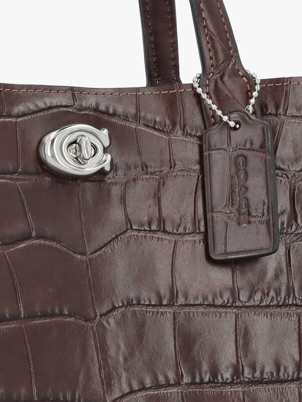 Willow 24 Maple Leather Tote Bag