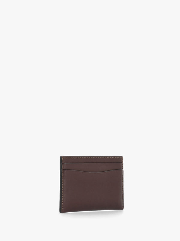 Essentials Maple Leather Card Case