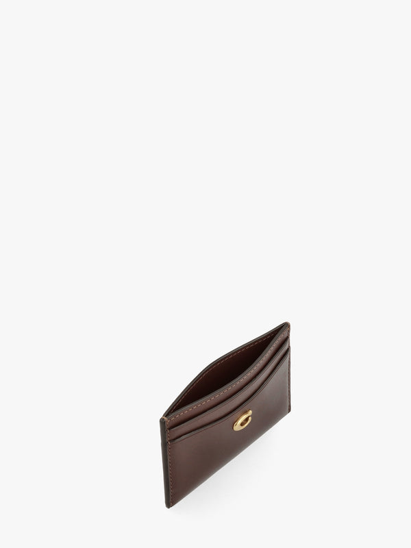 Essentials Maple Leather Card Case