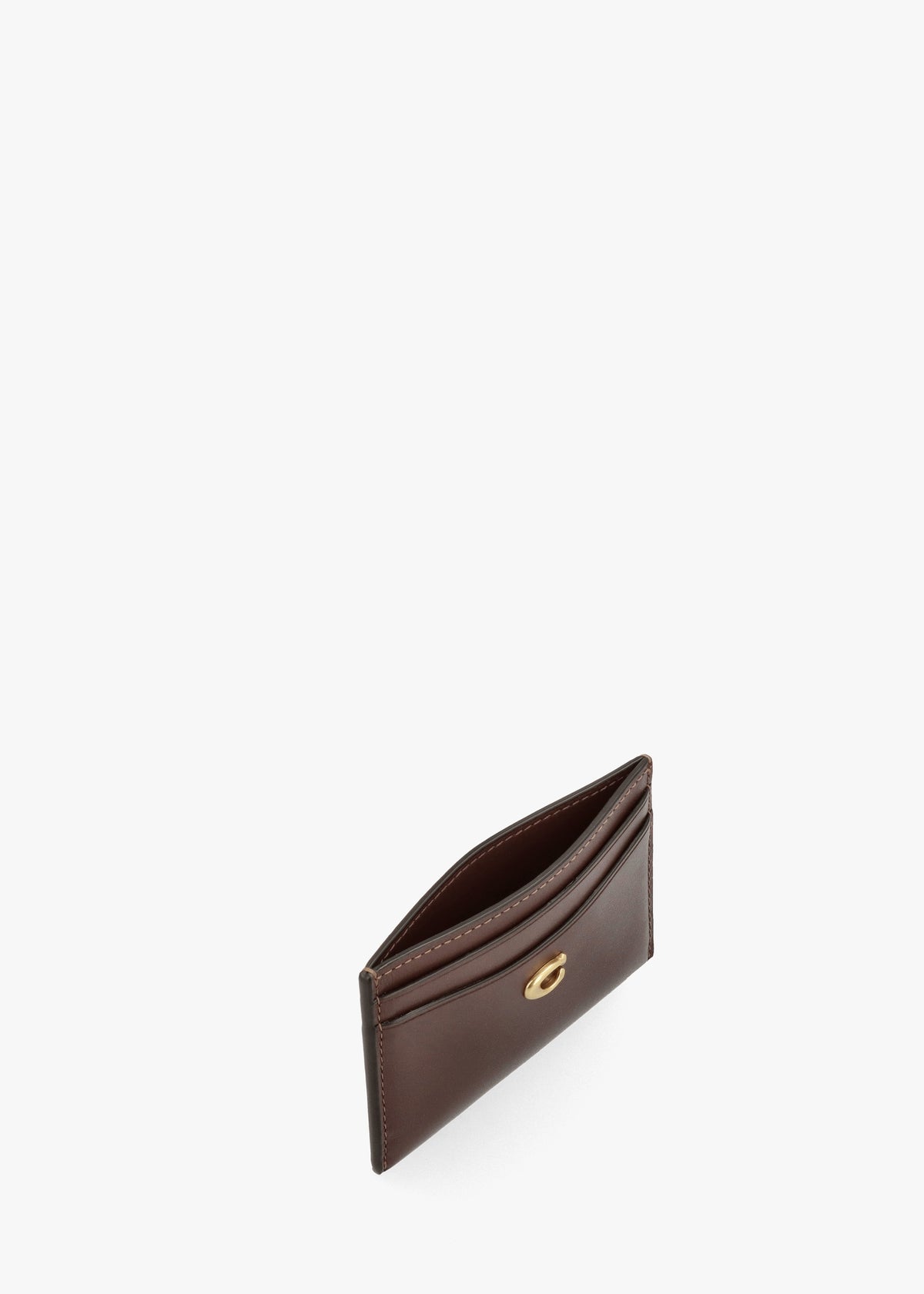 Essentials Maple Leather Card Case