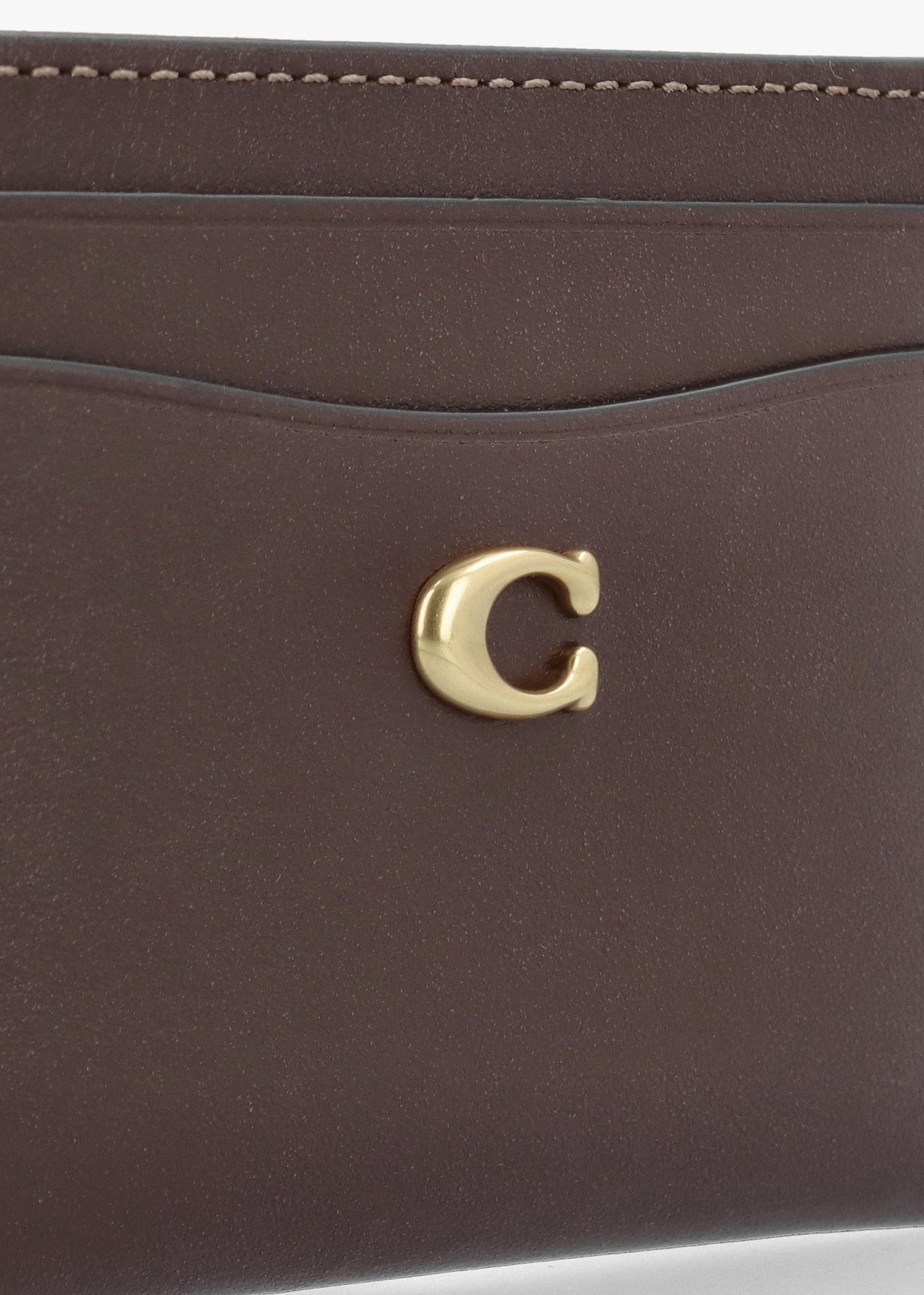 Essentials Maple Leather Card Case