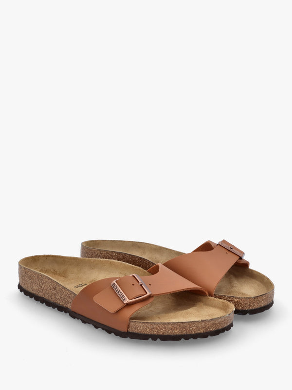 Men's Madrid Birko-Flor Ginger Brown Mules