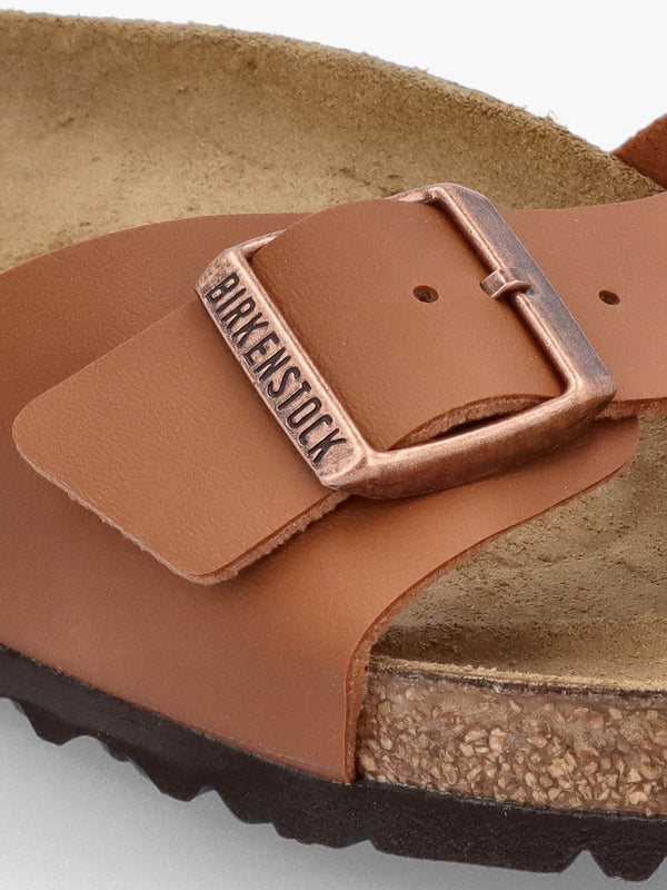 Men's Madrid Birko-Flor Ginger Brown Mules