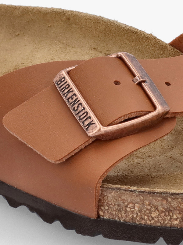 Men's Madrid Birko-Flor Ginger Brown Mules