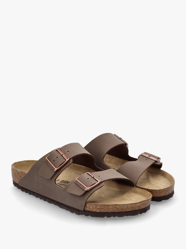 Men's Arizona Birko-Flor Mocca Two Bar Mules