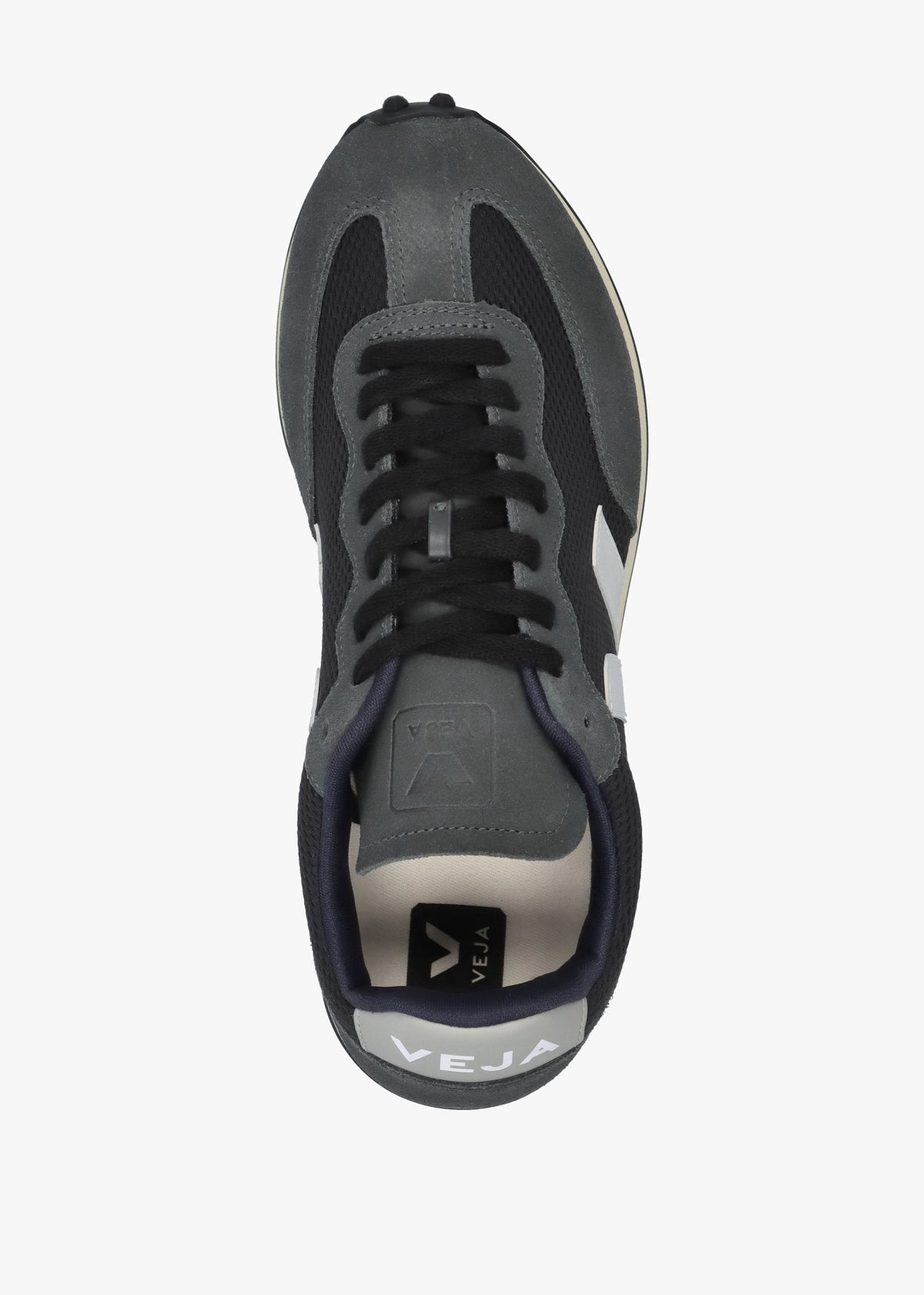 Mens Rio Branco Trainers In Black White Oxford Grey