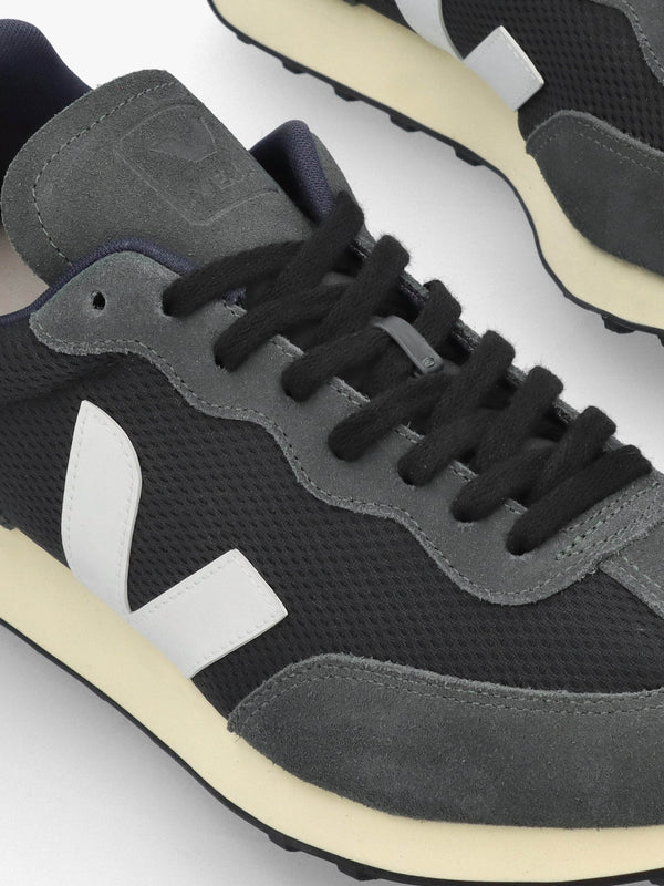 Mens Rio Branco Trainers In Black White Oxford Grey
