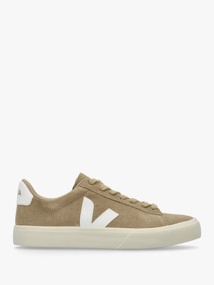 Campo Suede Dune White Trainers