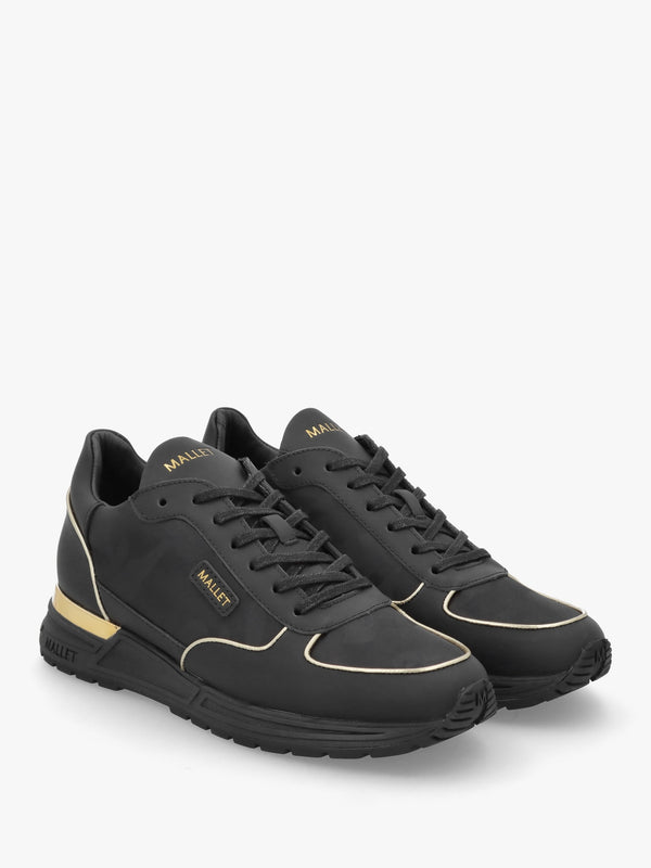 Men’s Popham Lite Triple Black Gold Camo Trainers