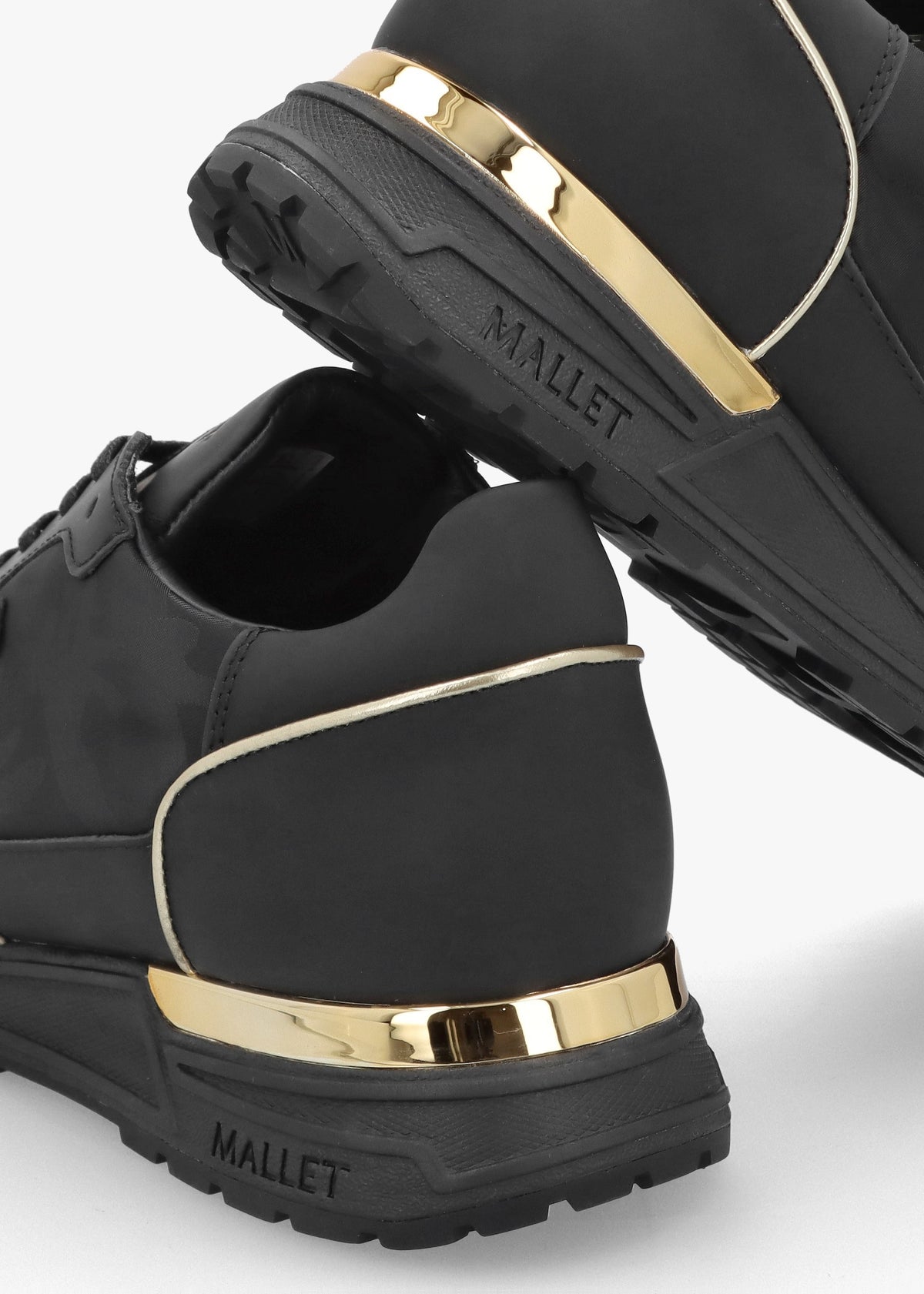 Men’s Popham Lite Triple Black Gold Camo Trainers