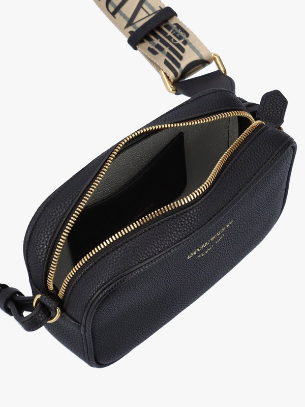 Piped II Black & Silver Camera Bag