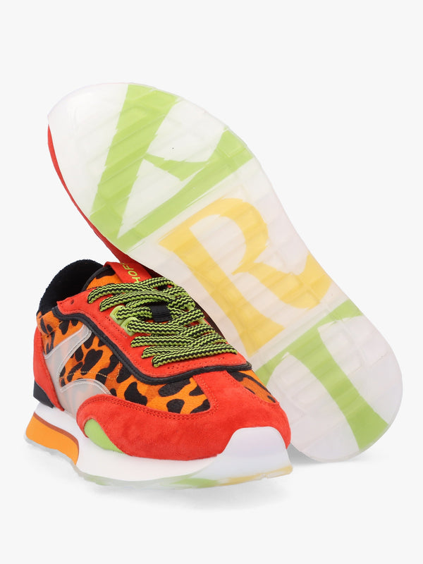 Art Orange Lady Multicoloured Trainers