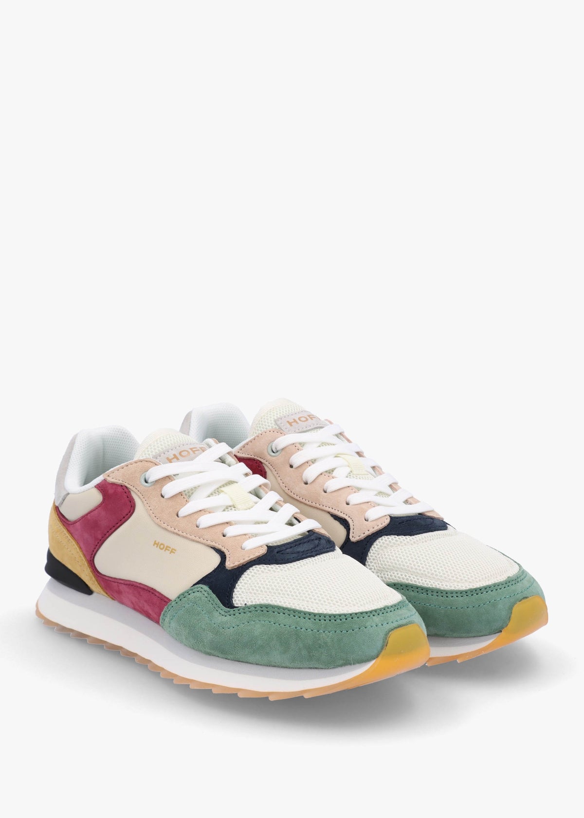Montreal Multicoloured Suede Trainers