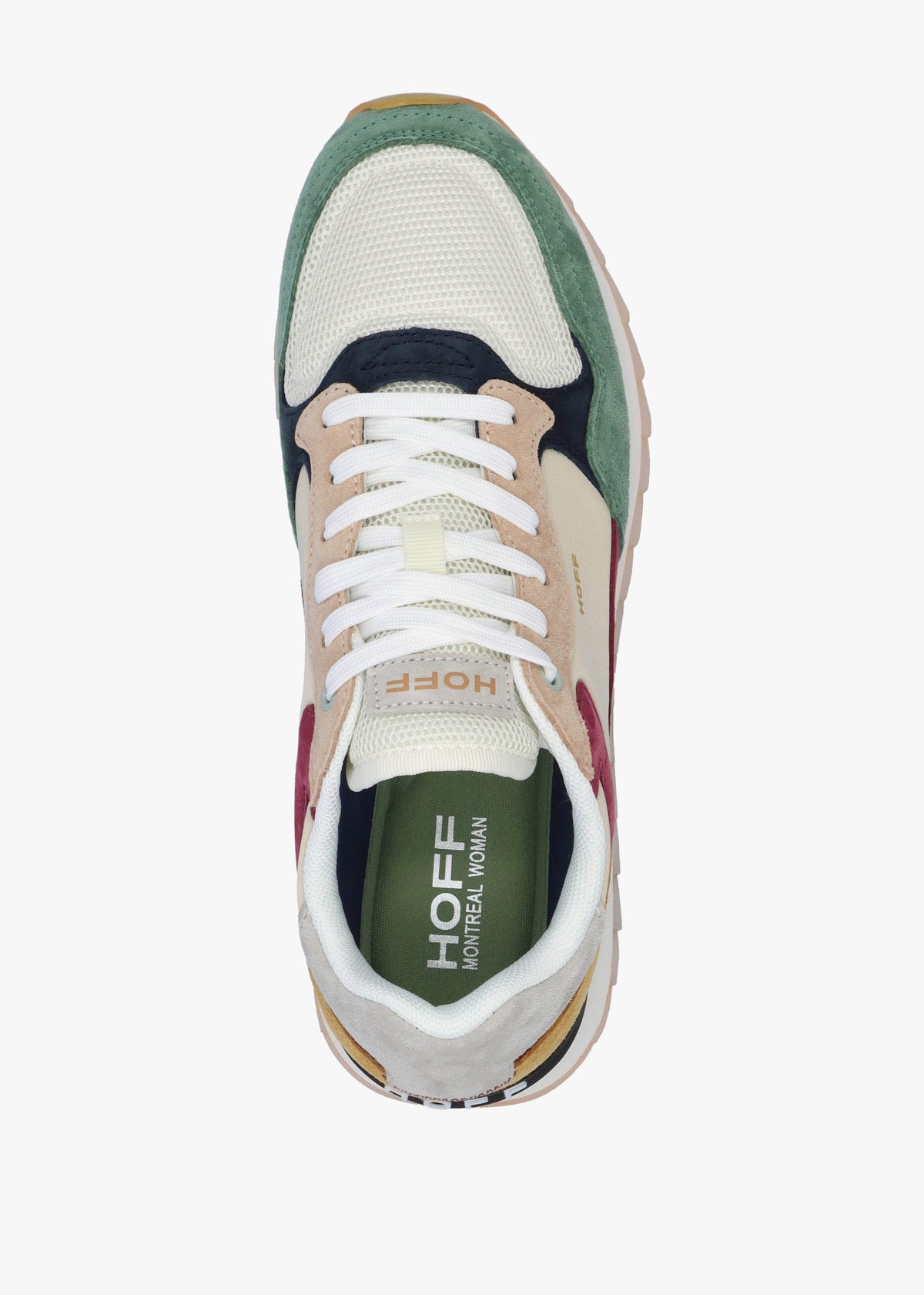 Montreal Multicoloured Suede Trainers