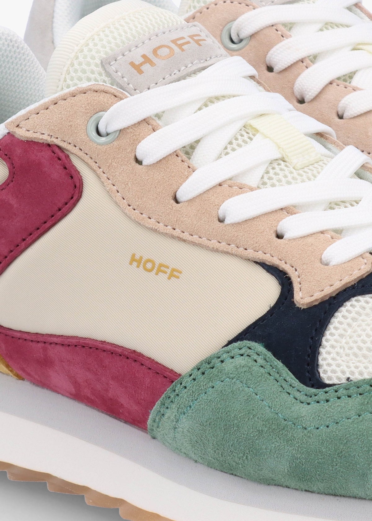 Montreal Multicoloured Suede Trainers