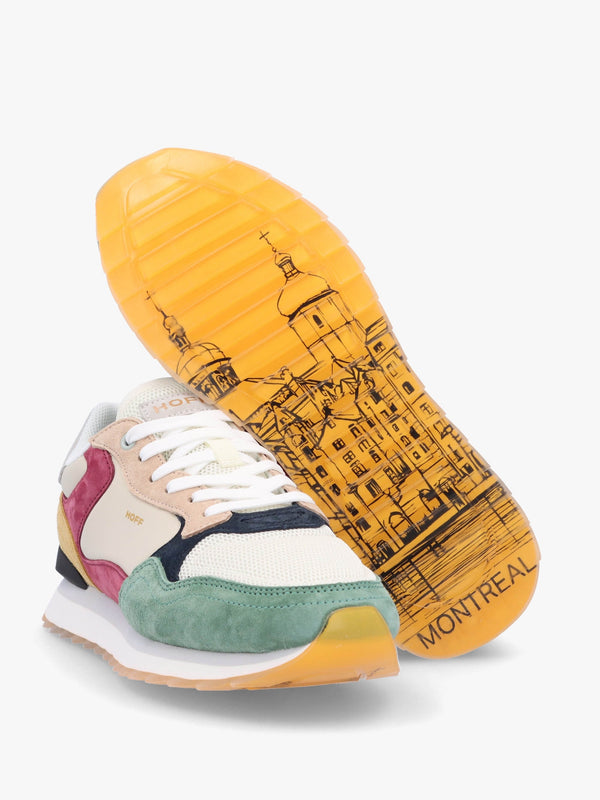Montreal Multicoloured Suede Trainers