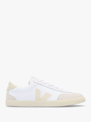 Volley White Pierre Canvas Trainers