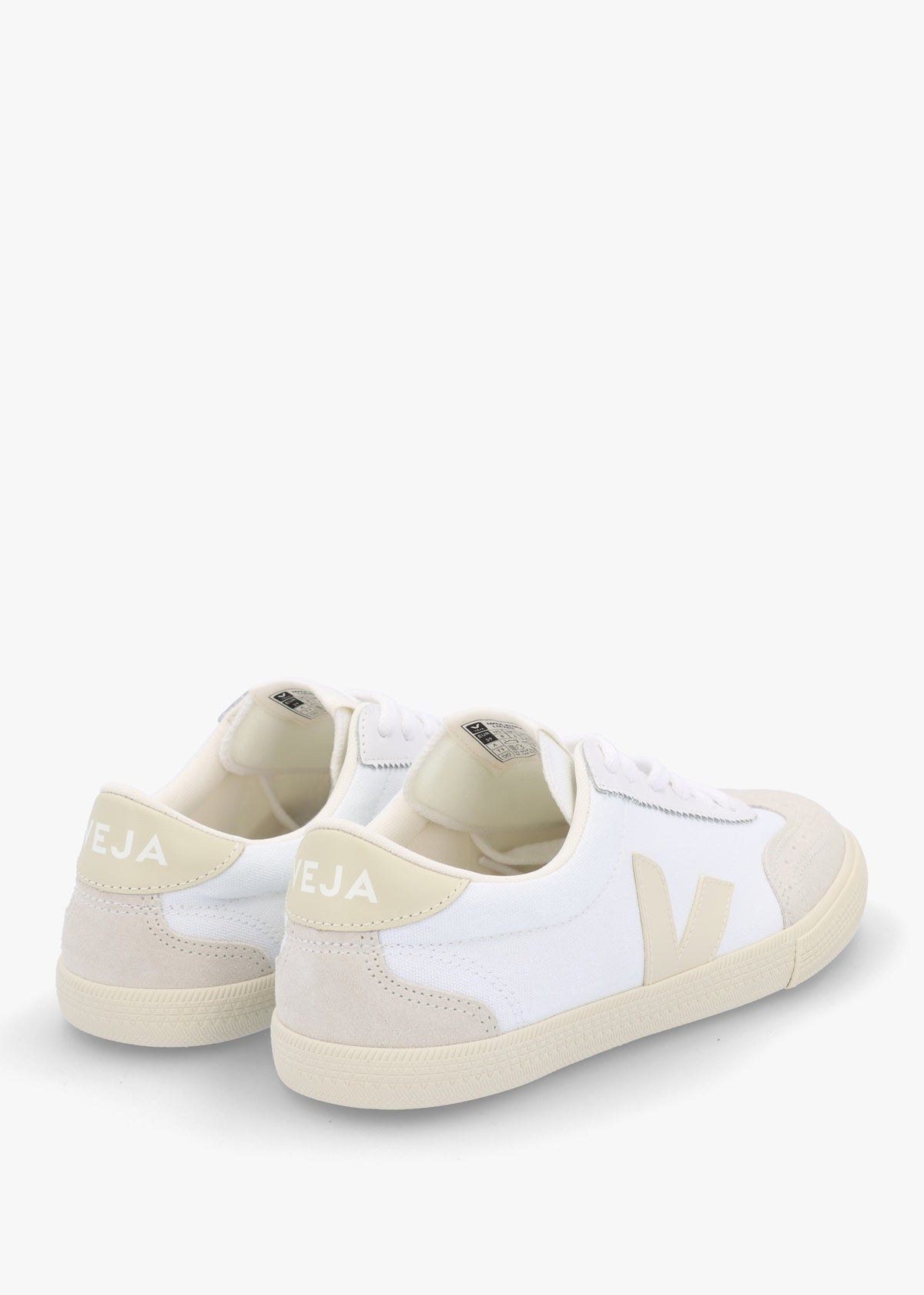 Volley White Pierre Canvas Trainers