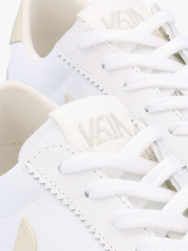 Volley White Pierre Canvas Trainers