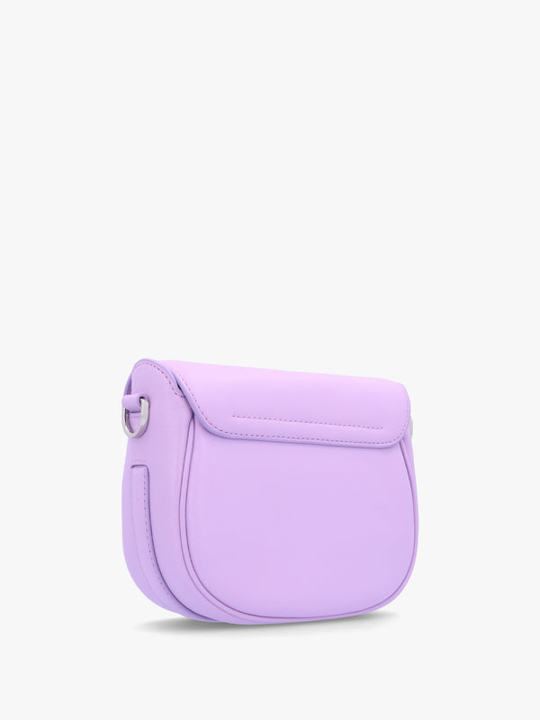 The J Marc Small Wisteria Leather Saddle Bag