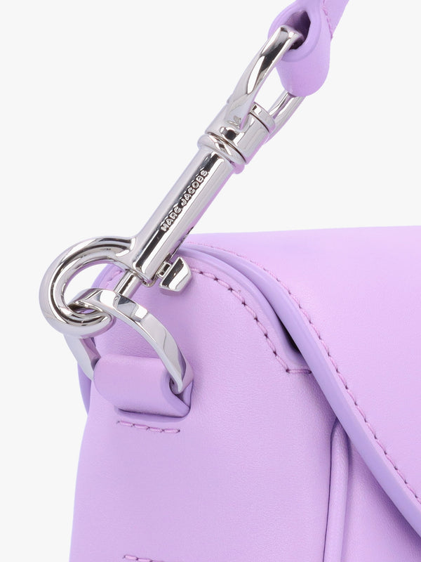 The J Marc Small Wisteria Leather Saddle Bag