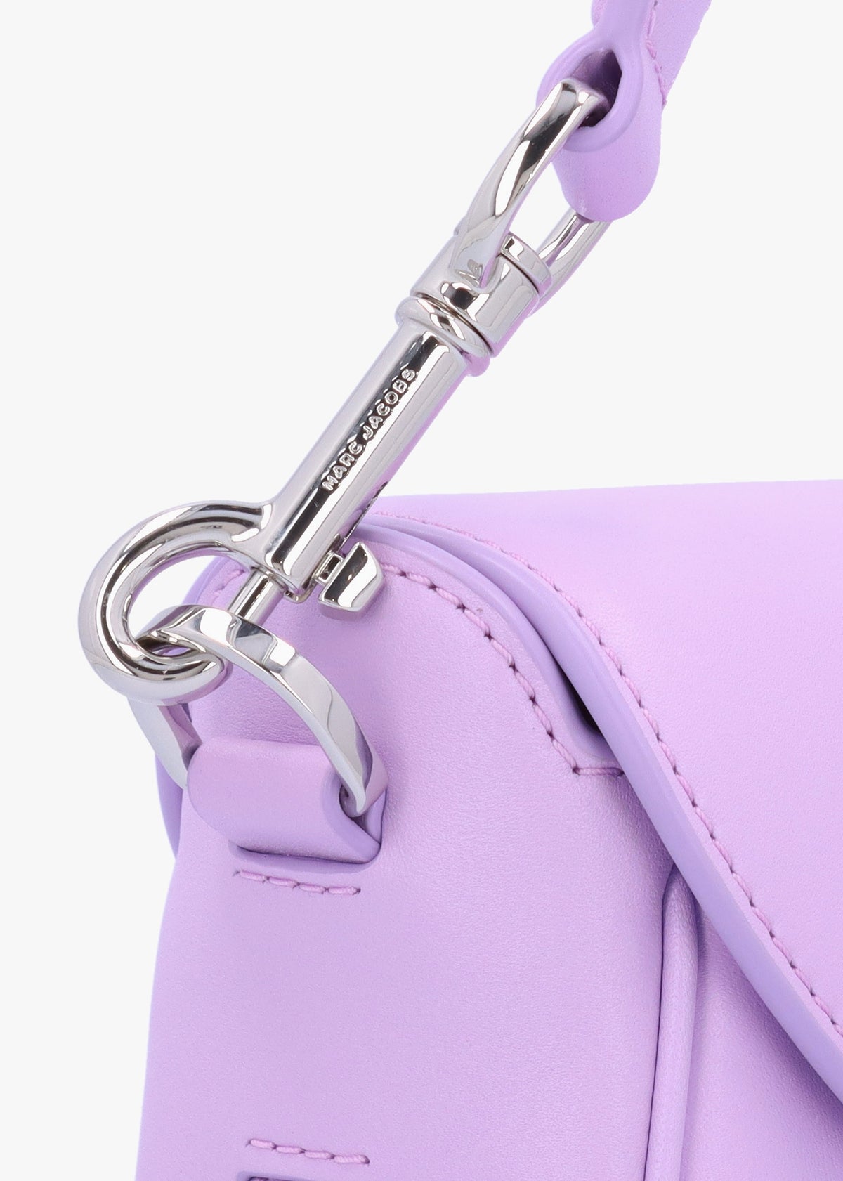 The J Marc Small Wisteria Leather Saddle Bag