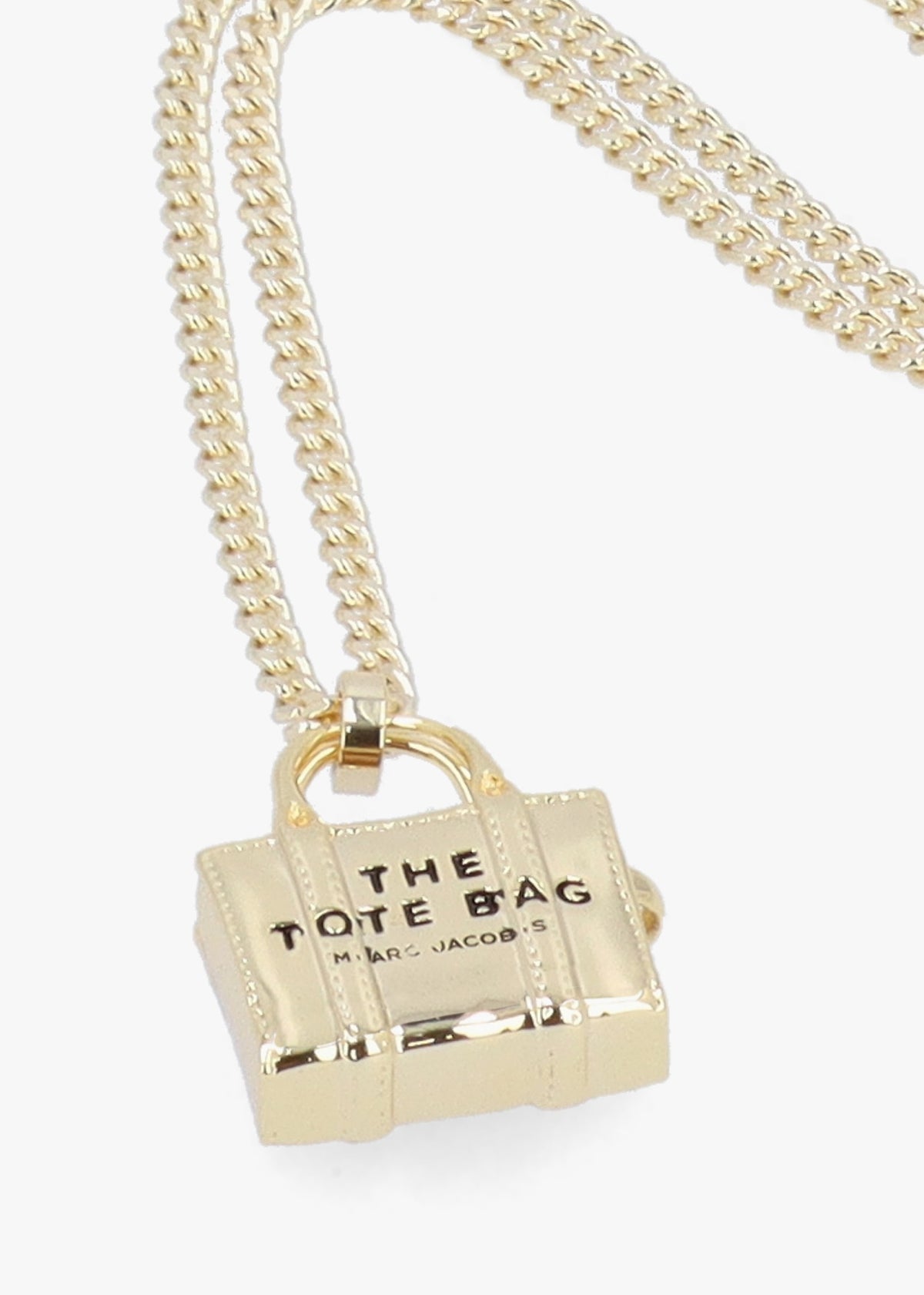 The Tote Bag Light Antique Gold Necklace