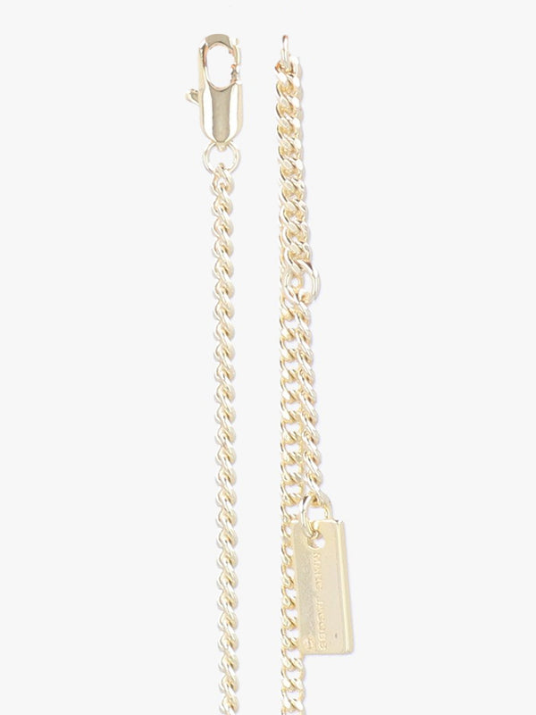 The Tote Bag Light Antique Gold Necklace